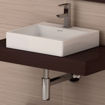 Imagen de Lavatorio apoyo rectangular 33.5x29x12 blanco DMC