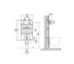 Imagen de Cisterna embutir doble descarga OLI 74PLUS Simflex OLI