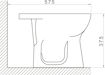 Imagen de Bidet 3 perforaciones Izy blanco DECA