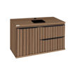 Imagen de Mueble Vanitory 60 cm s/bacha Cecilia Nogal c/patas Fabribam